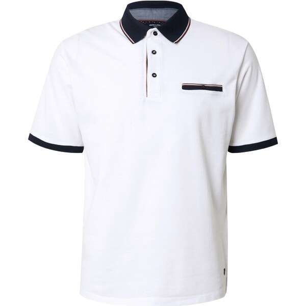 JACK & JONES Tričko JPRBLUHUBO tmavomodrá / červená / biela 64590643