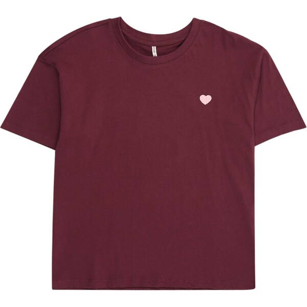 ONLY GIRLS Tričko cyklaménová 65658195