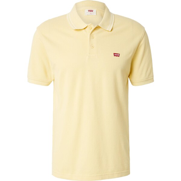 LEVIS Tričko Housemark Polo svetložltá / biela 64590720