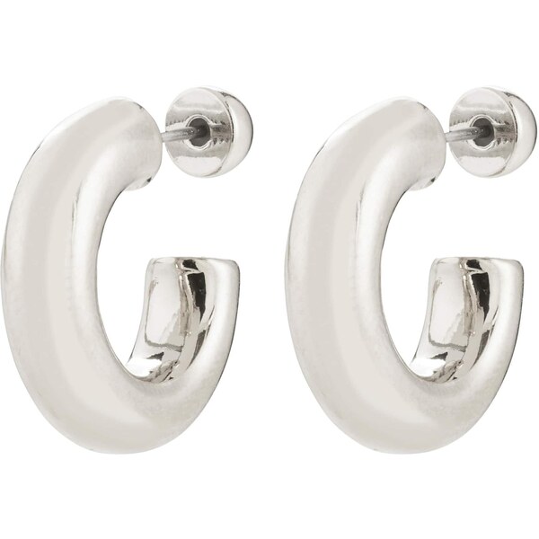 Pilgrim Náušnice PHASE strieborná 65654236