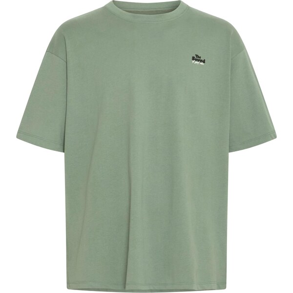 BLEND Tričko BHKARDO pastelovo zelená / čierna / biela 65088675