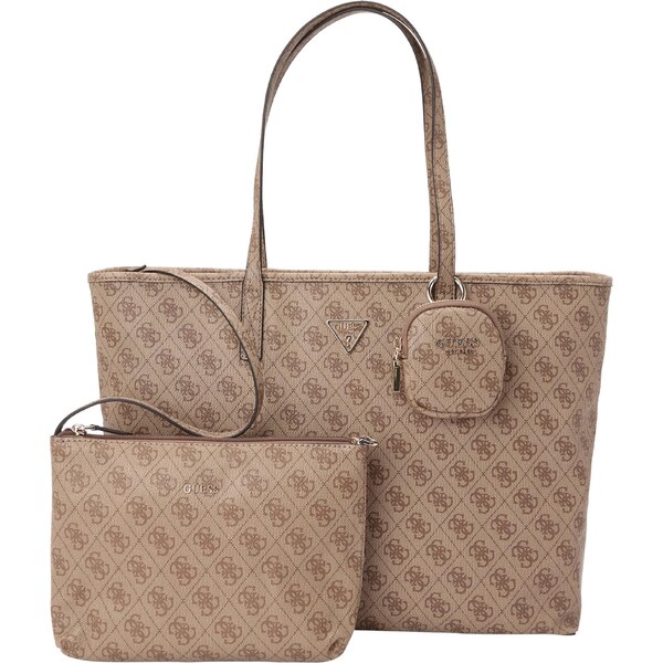 GUESS Shopper POWER PLAY II LARGE TECH TOTE kapučíno 64590650