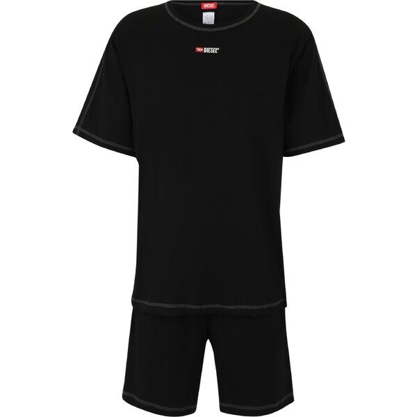 DIESEL Krátke pyžamo Adam-D-Core červená / čierna / biela 64866060