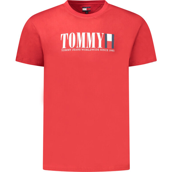 Tommy Hilfiger Jeans Červené tričko Tommy Hilfiger 66803555