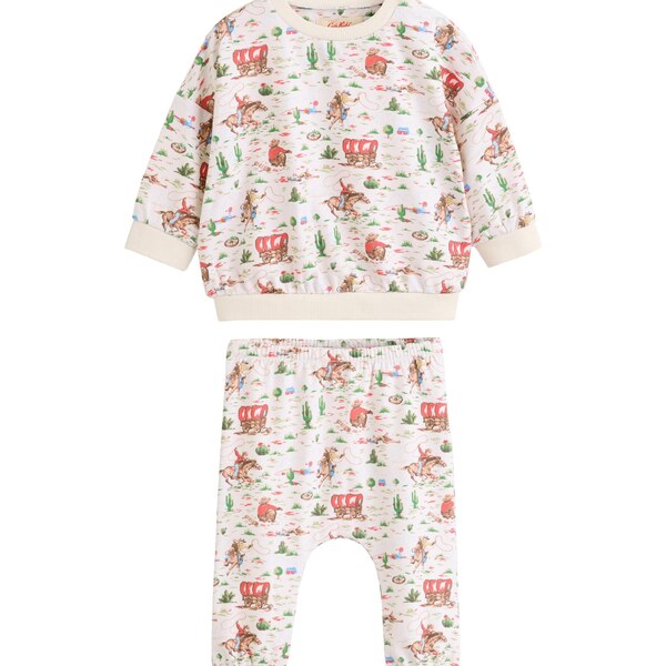 Next Joggingová súprava nebielená / svetlomodrá / jedľová / jasne 65121099