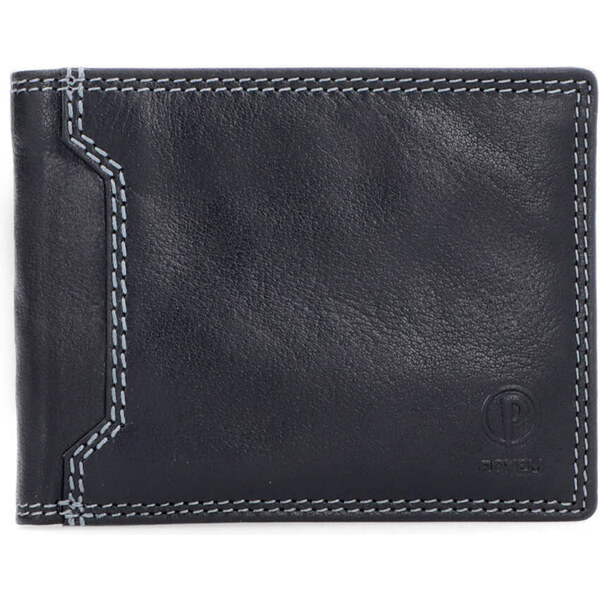 Pánska kožená peňaženka Poyem čierna 5205 Poyem C 64019611