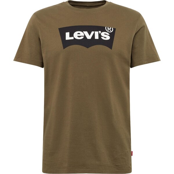 LEVIS Tričko olivová / čierna / biela 64602665