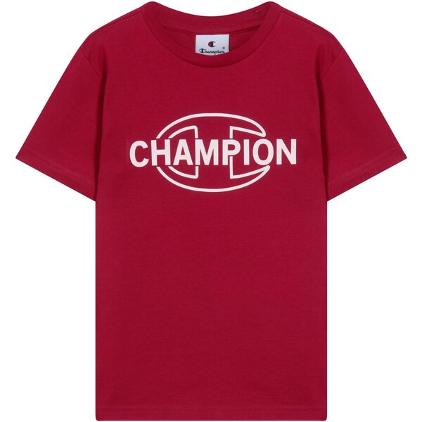Champion Authentic Athletic Apparel Tričko rubínová / biela 65206983