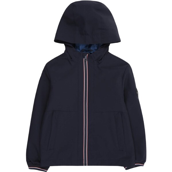 JACK & JONES MINI Prechodná bunda JJBROOK tmavomodrá / červená / biela 65658322