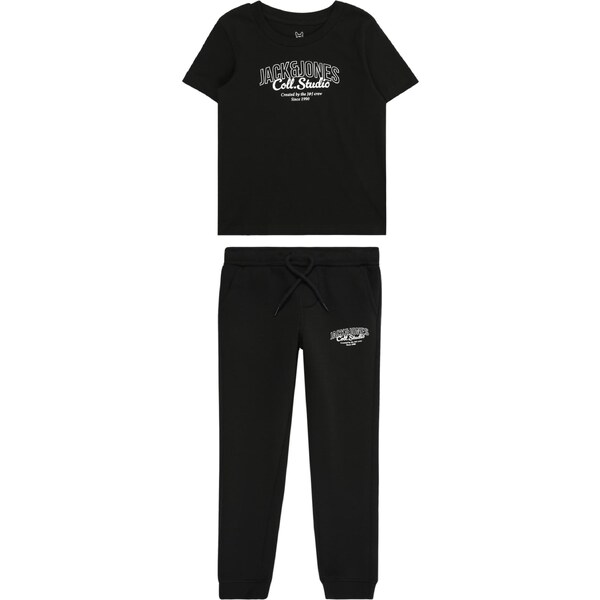 JACK & JONES MINI Joggingová súprava JJMakoto čierna / biela 65658337