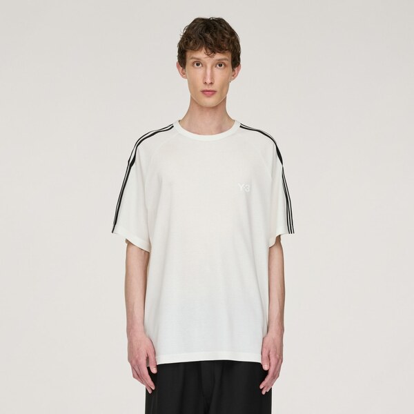 Adidas Tričko Y-3 Short Sleeve Tee 3-Stripes 64603349