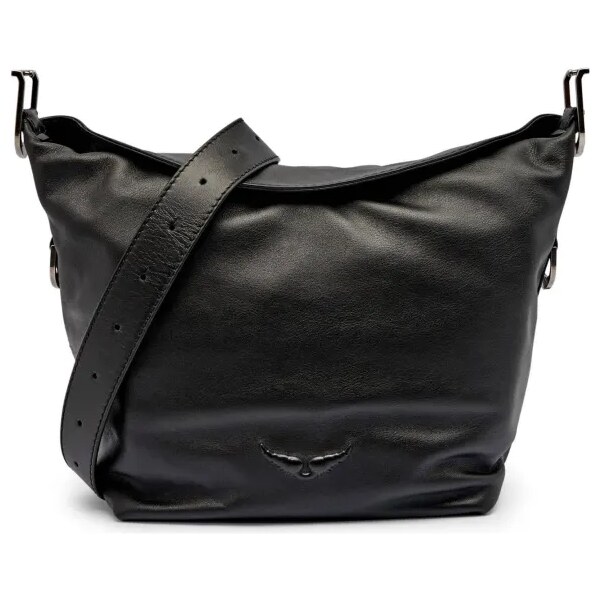 Zadig&Voltaire Kožená kabelka na rameno JANE 64601549