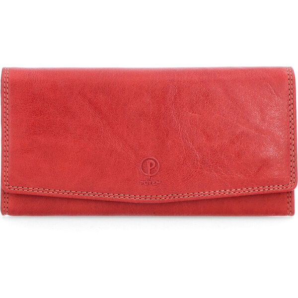 Dámska kožená peňaženka Poyem červená 5215 Poyem CV 64020016