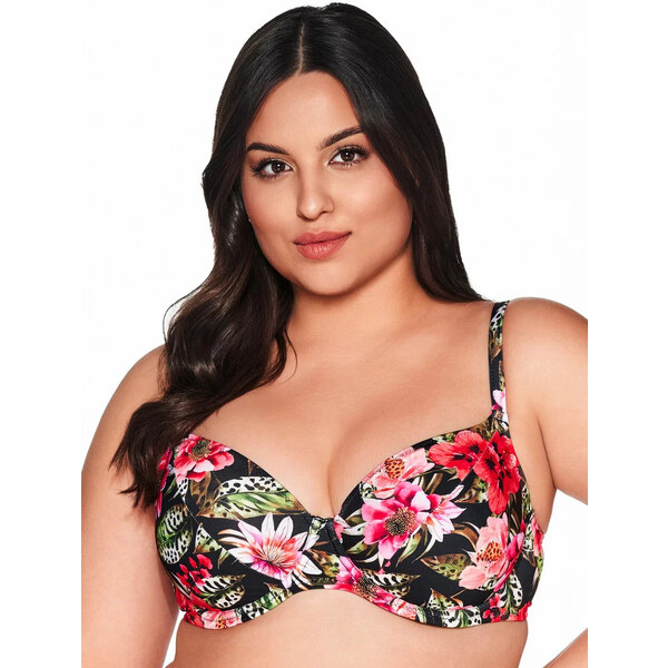 Plavková podprsenka SK-219 kvetinová - Ava 64718131