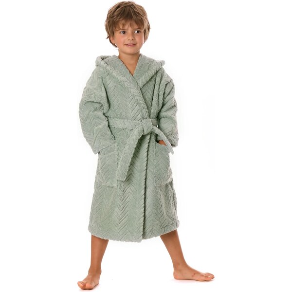 Vestis detský župan Athena s kapucňou 9116 Baby Olive 64718395