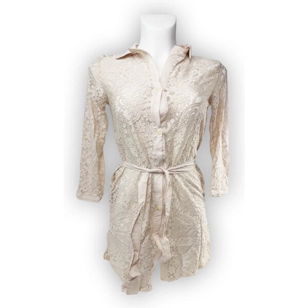 Dámsky plážový župan B033 Beige - Selmark 64718589