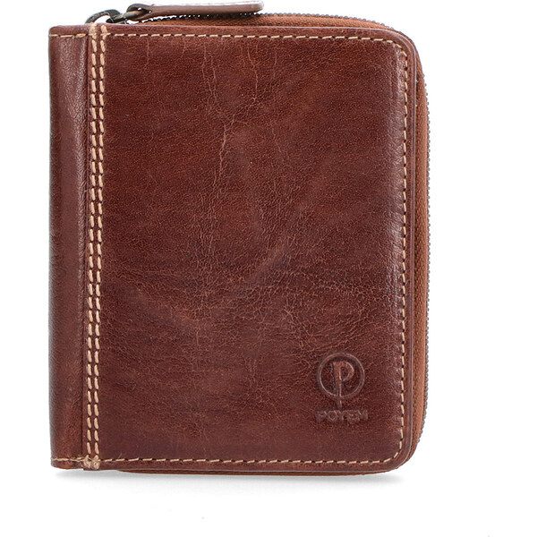 Dámska kožená peňaženka Poyem hnedá 5217 Poyem H 17715114