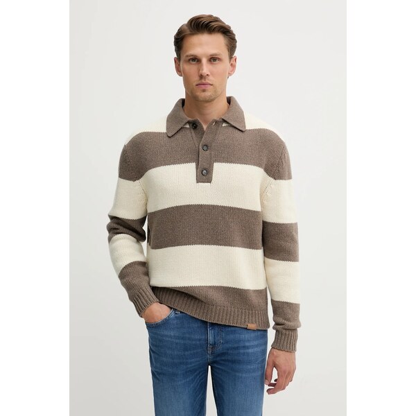 Vlnený sveter Paul&Shark Knitwear 64722695