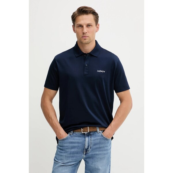 Polo tričko s dlhým rukávom Paul&Shark Knitwear 64722674