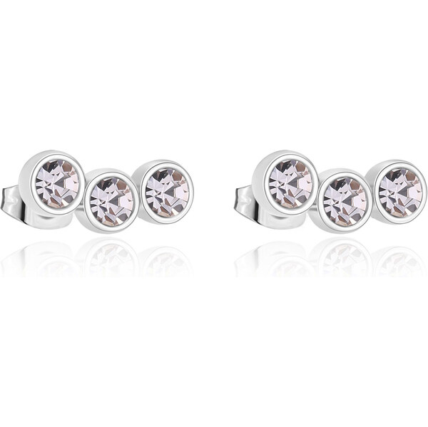 SAgapõ Pozdĺžne oceľové náušnice pre ženy Luce SCE29 66590441