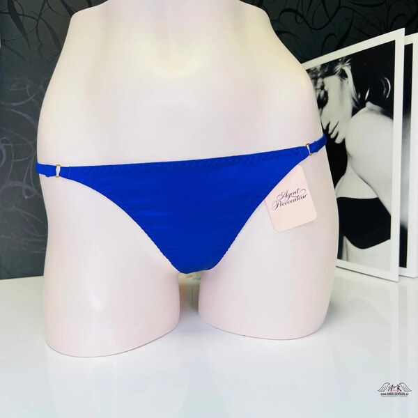 Janet Trixie Purple modré tangá bikiny od Agent Provocateur 65202409