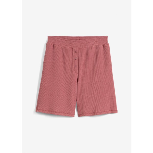 bonprix Šortky bez zapínania z čistej bavlny, farba fialová 64727852