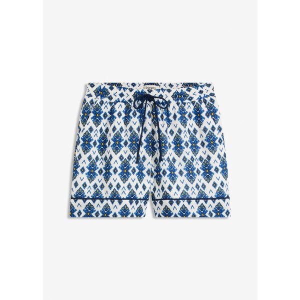 bonprix Šortky bez zapínania, farba biela 64727900