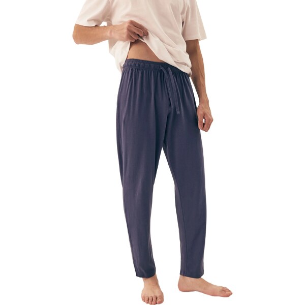 Pánske pyžamové nohavice Mode 43030 tmavomodré - HENDERSON 64728680