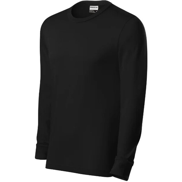 MALFINI, a.s. Resist LS unisex tričko čierna 01 (štítok značky) 64728393