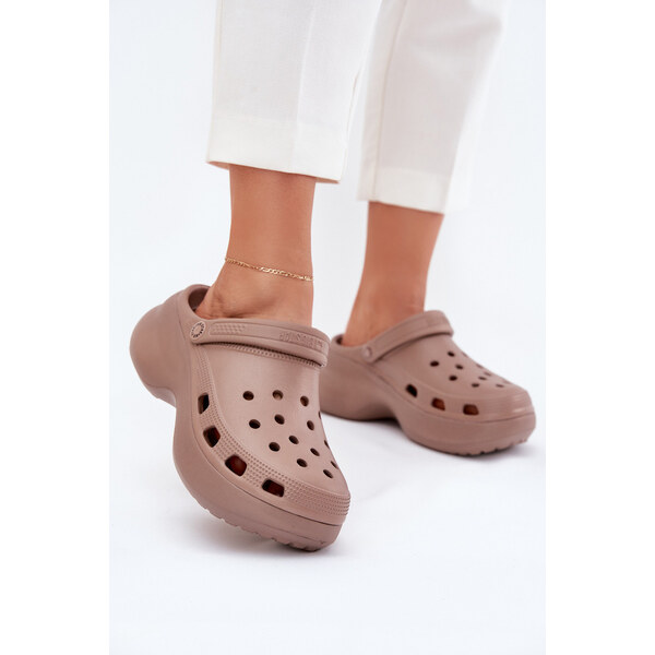 Big Star Shoes Piankowe Klapki Damskie Na Masywnej Podeszwie Big Star 66663355