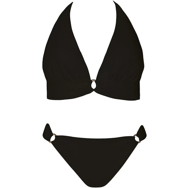 Dámske dvojdielne plavky Panama 3 S556PM3 Black - Self 64728996