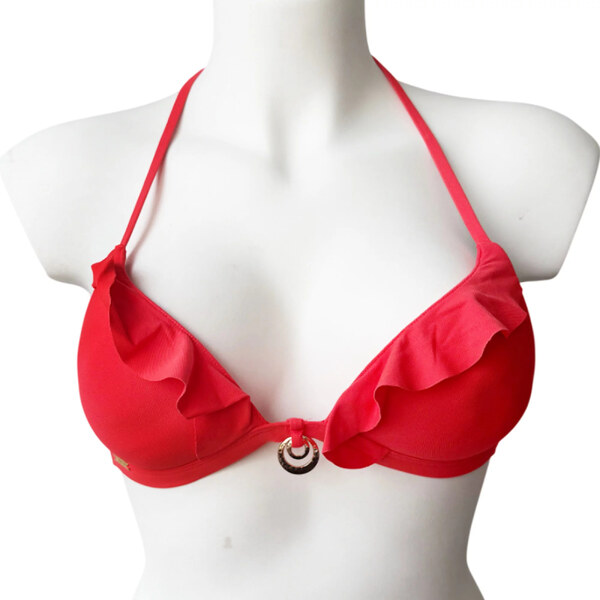 Push-Up vrchný diel plaviek BA122 Červená - Selmark 64729044