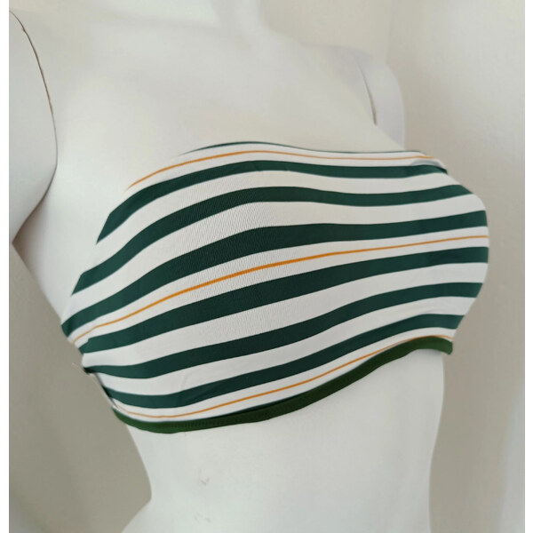 Obojstranný vrchný diel plaviek BB236 zelený - Selmark 64729243