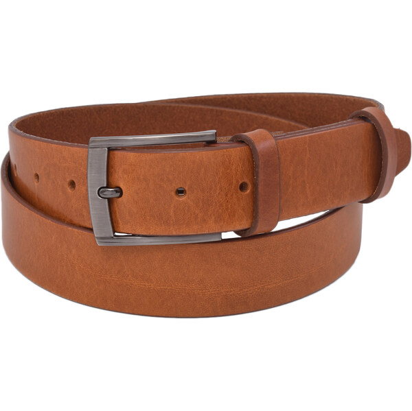 Mercucio Pánsky kožený opasok 754-35-14 koňak pracka Alfred 64729614