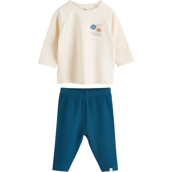 Next Set krémová / ultramarínová / svetloružová / čierna 65653182