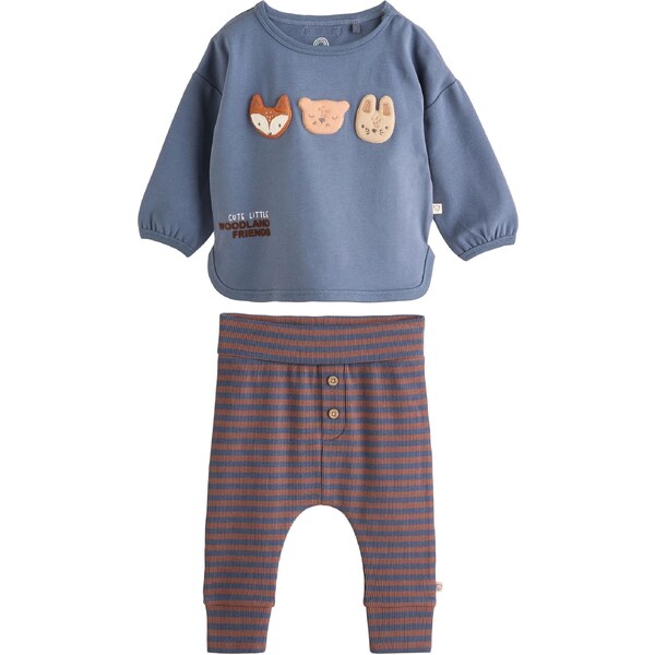 Next Set modrosivá / gaštanová / hnedá / tmavooranžová 65653553