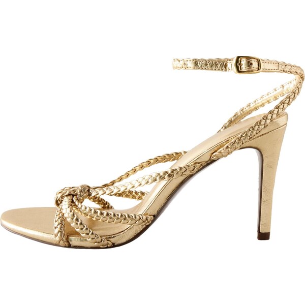 Next Remienkové sandále Forever Comfort zlatá 65694553