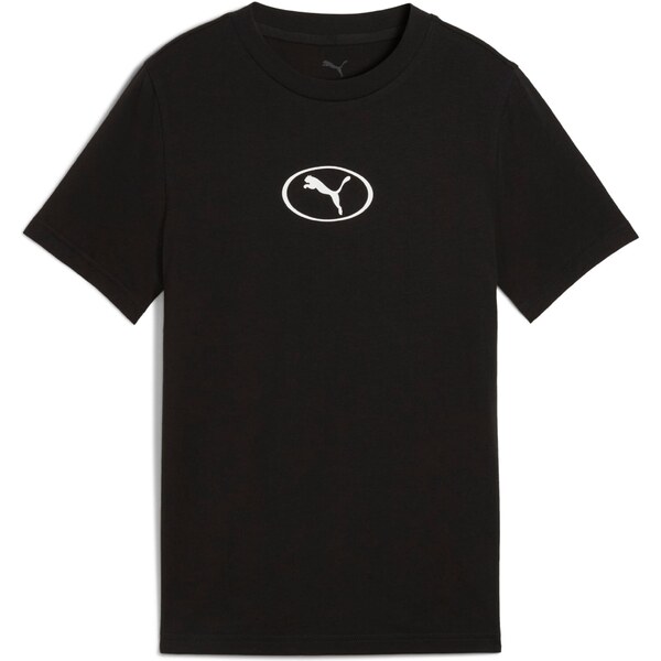 PUMA Tričko čierna / biela 65657607