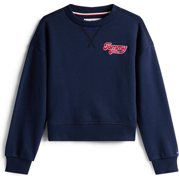 TOMMY HILFIGER Mikina námornícka modrá / červená / biela 65657646