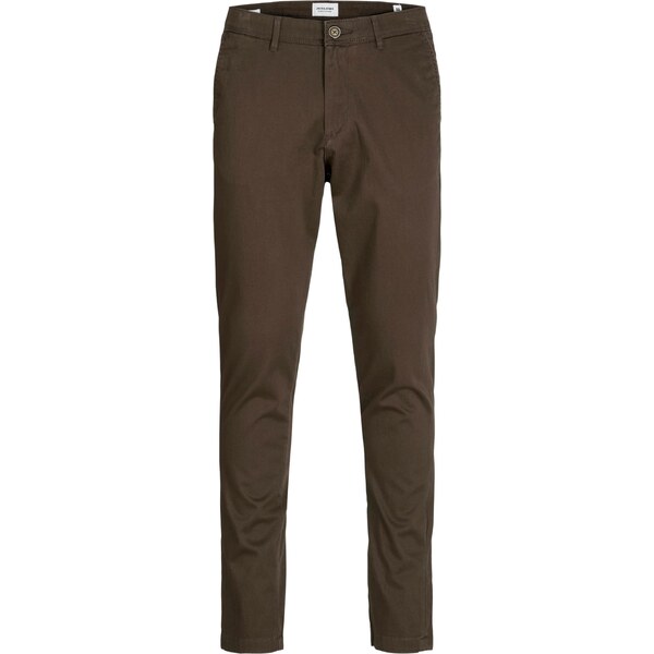 JACK & JONES Chino nohavice JJIMARCO JJBOWIE tmavohnedá 64746814