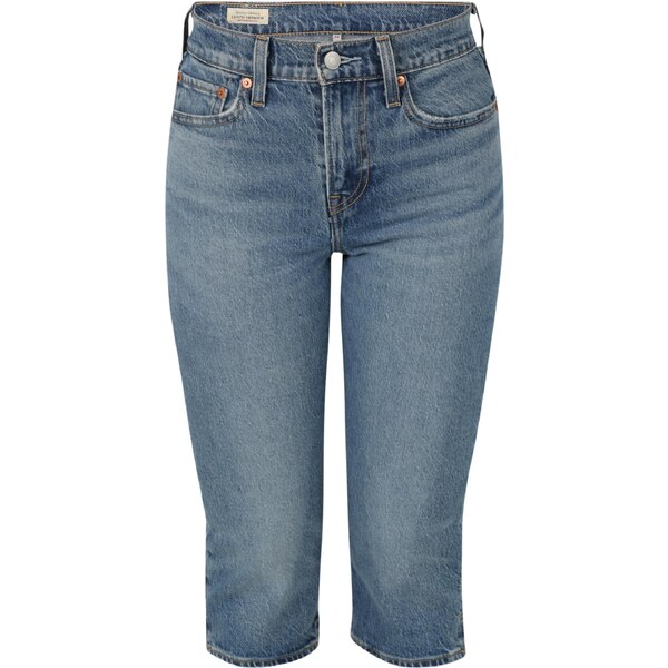 LEVIS Džínsy Wedgie Capri modrá denim 65658429