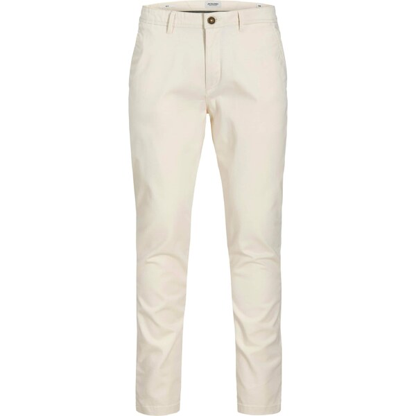 JACK & JONES Chino nohavice JJIMARCO JJBOWIE biela ako vlna 64746822