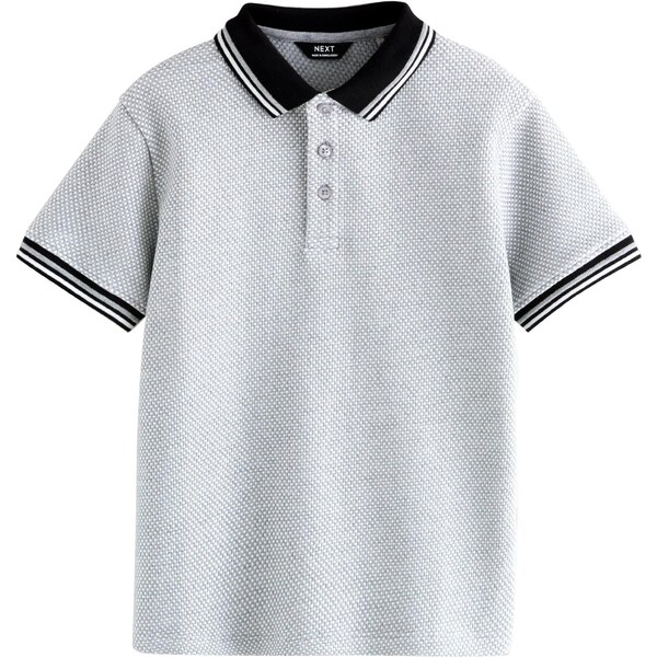 Next Tričko sivá / čierna / biela 65879831