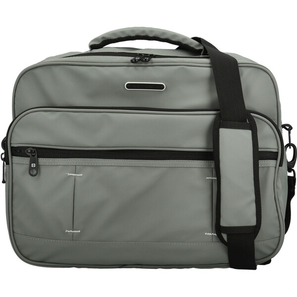 Pánska taška cez rameno šedá - Enrico Benetti Kerim šedá 64732220