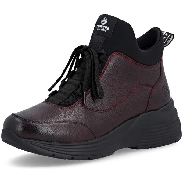 RIEKER Dámska členková obuv REMONTE D6679-35 červená W5 64730480