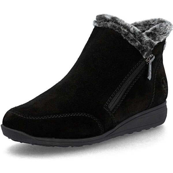 Dámska členková obuv RIEKER 47256-00 čierna W5 64730481