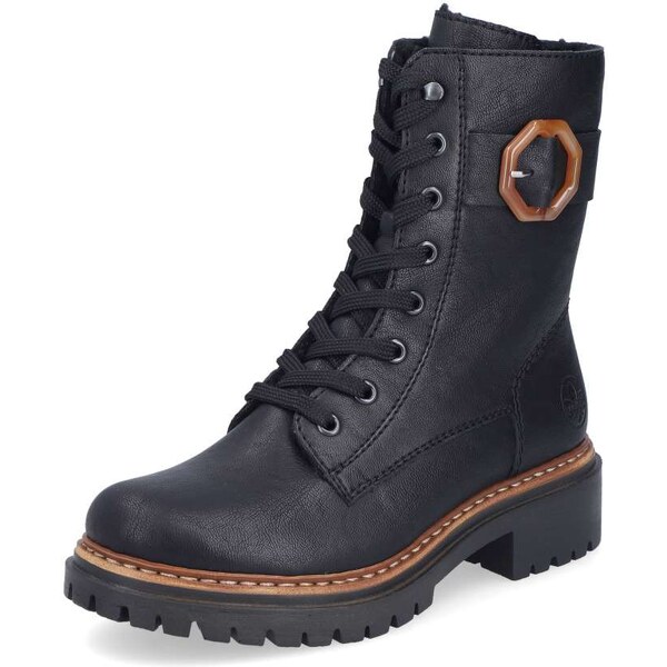 Dámska členková obuv RIEKER 72613-00 čierna W5 64730482