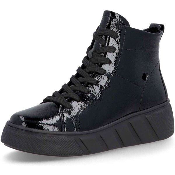 Dámska členková obuv RIEKER W2661-01 čierna W5 64730486