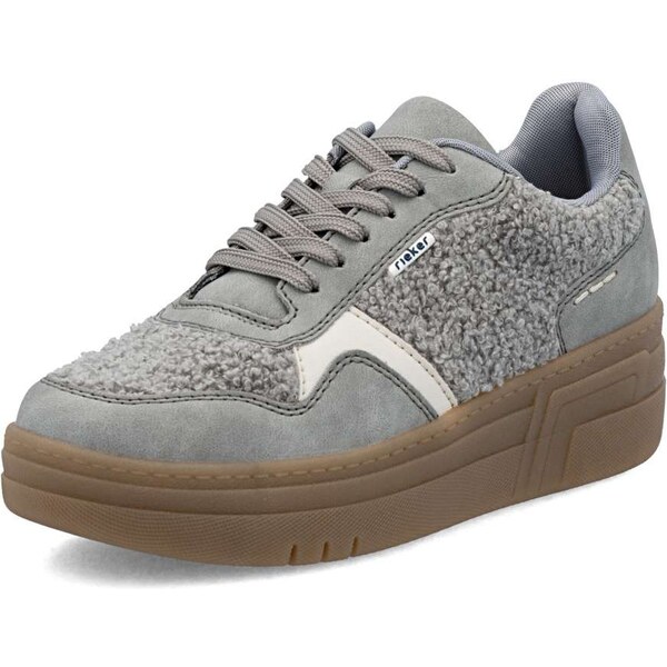 Dámske tenisky RIEKER M7600-40 sivá W5 64730499