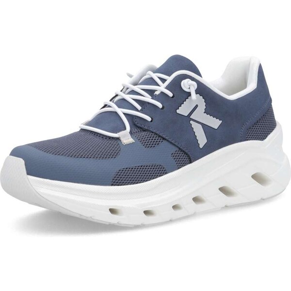 Dámske tenisky RIEKER W3500-12 modrá W5 64730503